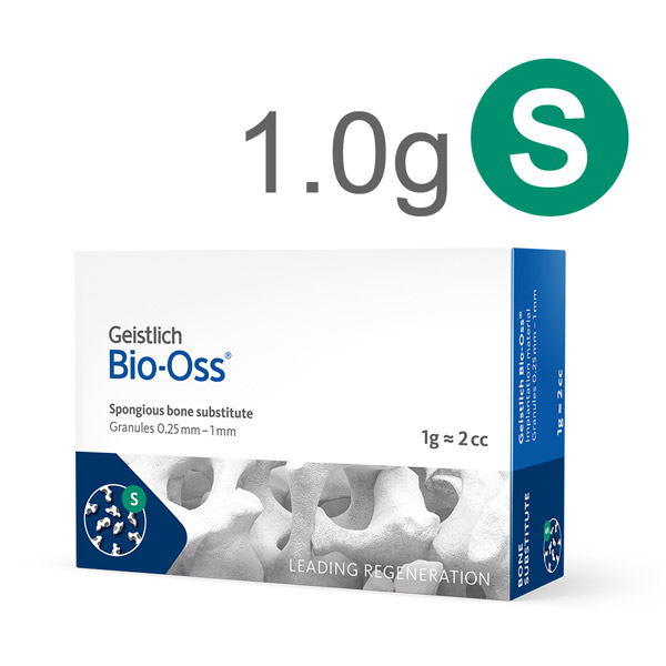 Био-Осс (Bio-Oss), S, гранулы, 0.25мм-1мм (1.0г), Geistlich