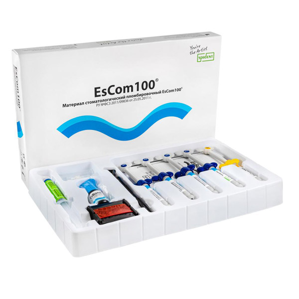 ЭсКом 100 (EsCom 100 Kit), малый набор, 5шпр.х4г, Spident