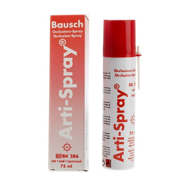 АрТи-Спрей (Arti-Spray), копирка-аэрозоль, красный, 75мл, ВК286, Bausch