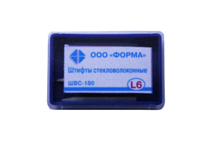 Штифты стекловолоконные №6 (6шт) 1,8мм, Форма