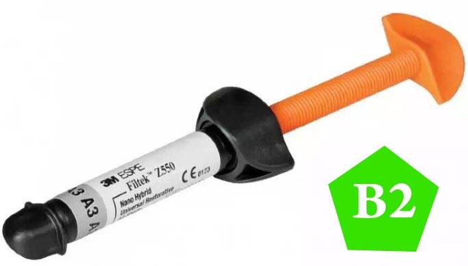 Филтек Z550 (Filtek Z550), B2, шприц, 4 г, 7050, 3M