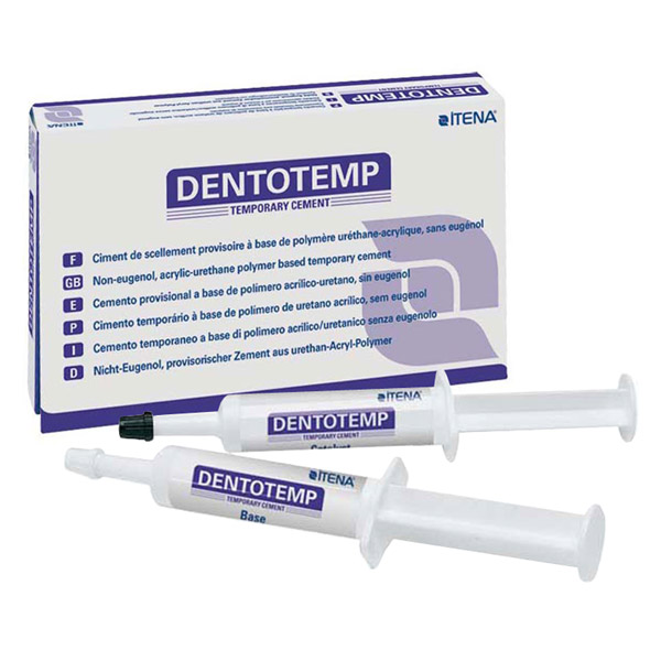 ДентоTемп Автомикс (DentoTemp automix), для долговремен. фиксац., 2шпрх10мл), ITENA