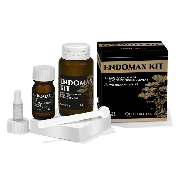 Эндомакс (Endomax Kit), набор, 15г+10мл, RF1510EM000, Queen Dental