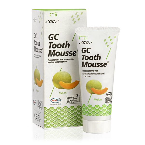 Тусс Мусс (Tooth Mousse), для снижения чувствительности, 40г, Дыня,  GC