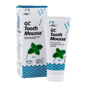 Тусс Мусс (Tooth Mousse), для снижения чувствительности, 40г, Мята, GC