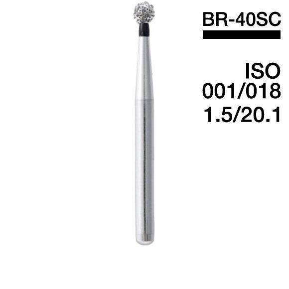Боры алмазные BR-40SC (5шт), МАНИ