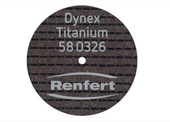 Диски отрезные Dynex Titanium 0.3х26мм (20шт) #58-0326, RENFERT