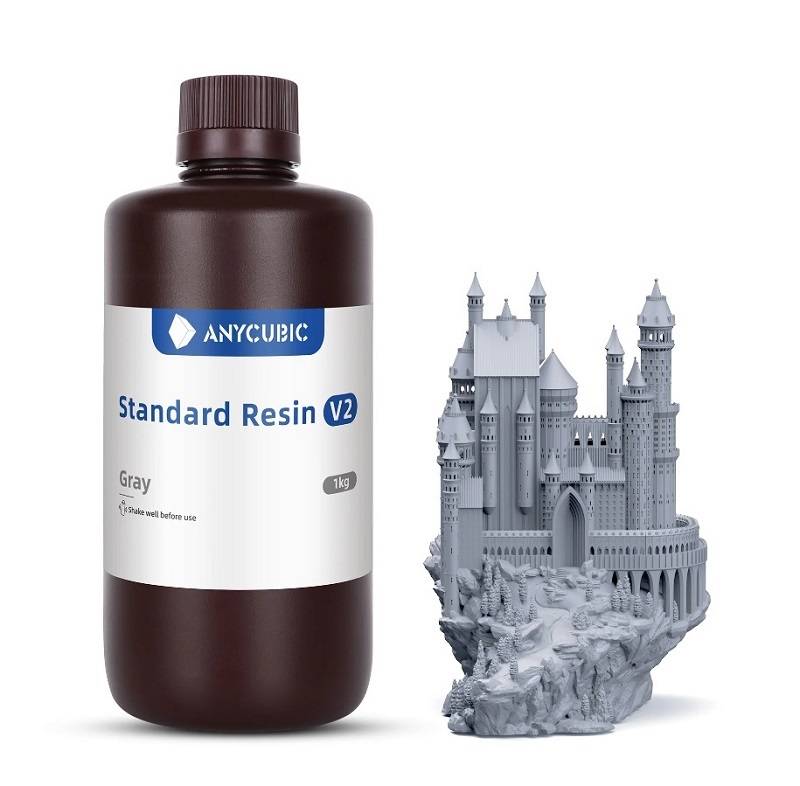Фотополимерная смола Anycubic Basic серая 1л