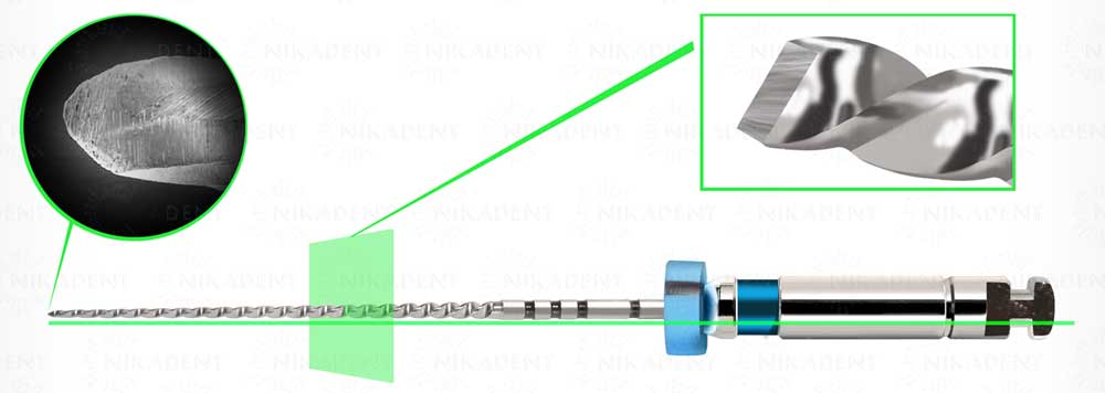 DK-Files машинные NiTi файлы для эндодонтической обработки корневых каналов зубов