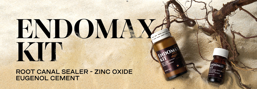 ENDOMAX kit - цинкоксидэвгенольный цемент для окончательной пломбировки каналов.