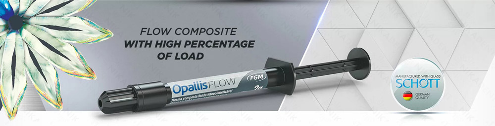 Opallis Flow – текучий светоотверждаемый композит.