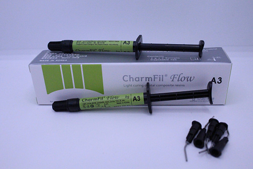 ЧармФил Флоу (CharmFil Flow), A3, жидкотекучий материал светового отверждения, 2шпрх2г, DentKist