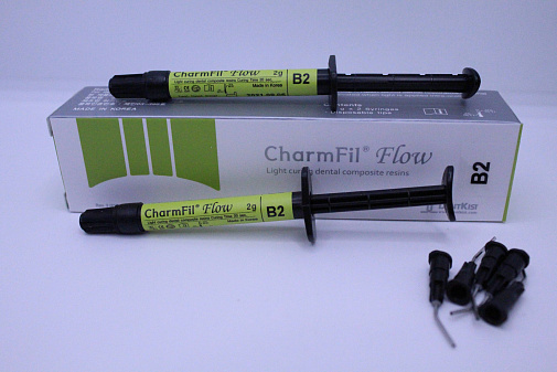 ЧармФил Флоу (CharmFil Flow), B2, жидкотекучий материал светового отверждения, 2шпрх2г, DentKist
