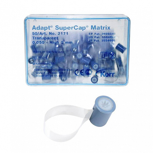 Капсулы для супермата (Adapt SuperCap), 0,05х5,0мм, 50шт, 2171, KERR