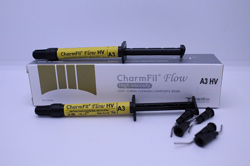 ЧармФил Флоу (CharmFil Flow), A3 HV, жидкотекучий материал светового отверждения, 2шпрх2г, DentKist