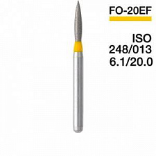 Боры алмазные FO-20EF (5шт), МАНИ