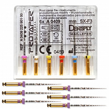 Машинные файлы ProTaper 31мм S1 (6шт), A041023110112, МАЛИФЕР