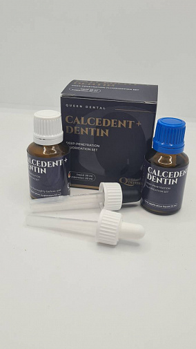Кальцедент дентин (Calcedent dentin KIT), набор, 20мл+20мл, FP2020CE000, Queen Dental