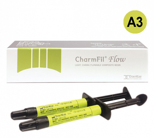 ЧармФил Флоу (CharmFil Flow), A1, жидкотекучий материал светового отверждения, 2шпрх2г, DentKist