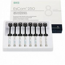 ЭсКом 250 (EsCom250 Kit), Пломбировочный материал, 8шпрх4г, Spident