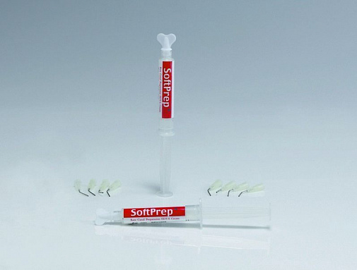 SoftPrep, М-л стоматологический (крем) для обработки корневых каналов с ЭДТА, 2шпрц.х6г, Spident