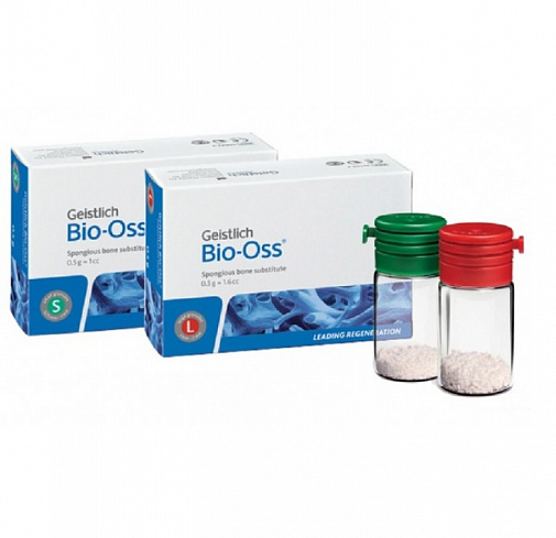 Био-Осс (Bio-Oss), S, гранулы, 0.25-1мм, (0.5г), Geistlich