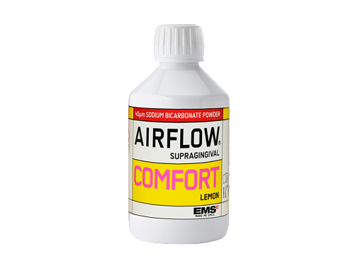 Порошок для Аэр-Фло Комфорт (Air Flow Comfort), 40мкм, Лимон, 300г, EMS/Швейцария