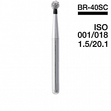 Боры алмазные BR-40SC (5шт), МАНИ