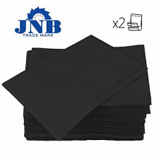 Салфетки для пациентов 33*45см, черные (500шт), JNB