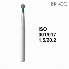 Боры алмазные BR-40C (5шт), МАНИ