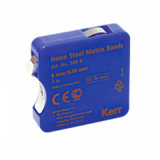 Матричная лента металл. 6мм*0,03мм, Hawe Steel Matrix Band, 399В, KERR