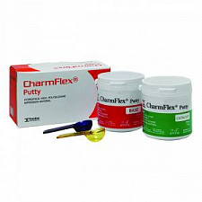 ЧармФлекс Путти (СharmFlex Putty), слепочный поливинилсилоксановый материал, 2х280мл, DentKist