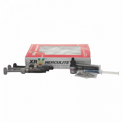 Геркулайт XRV Мини Кит (Herculite XRV Mini Kit), 3шпр.x3гр+ Бонд 3мл, 62829, KERR