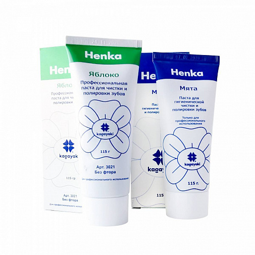 Паста шлифовальная Henka мята, 115г, KAGAYAKI
