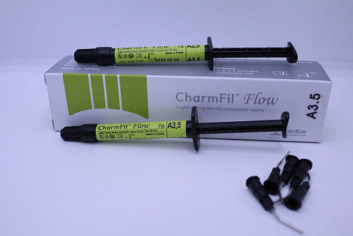 ЧармФил Флоу (CharmFil Flow), A3,5, жидкотекучий материал светового отверждения, 2шпрх2г, DentKist
