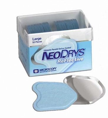 Валики абсорбирующие NeoDrys (синие) (Dry tips/Драй типсы), Microcopy