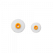 Диски полир RoundFlex №2023F мягкие (оранжевый) 9,6мм (50шт), KAGAYAKI