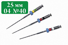 Мtwo Тейпер файлы 25мм конус 04 №40 (6шт), VDW (234025040)