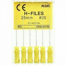 Н-FILES 25мм №20 (6шт), МАНИ