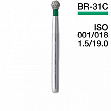 Боры алмазные BR-31C (5шт), МАНИ