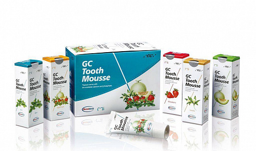 Тусс Мусс (Tooth Mousse), для снижения чувствительности, 40г, Ваниль, GC