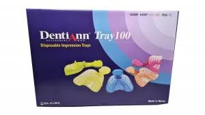 Ложки оттискные для снятия слепков Implant Tray DentiAnnTray100, набор (100шт), Seil Global