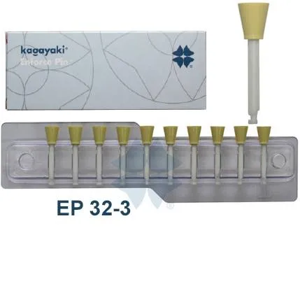 Чашки полиры мягкие желтые (10шт) (Enforce Pin 32) KAGAYAKI