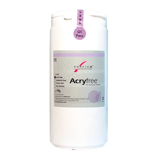Перфлекс PERFLEX термопластичный материал Acry Free 1кг. розовый (Standard Pink) арт. 33003