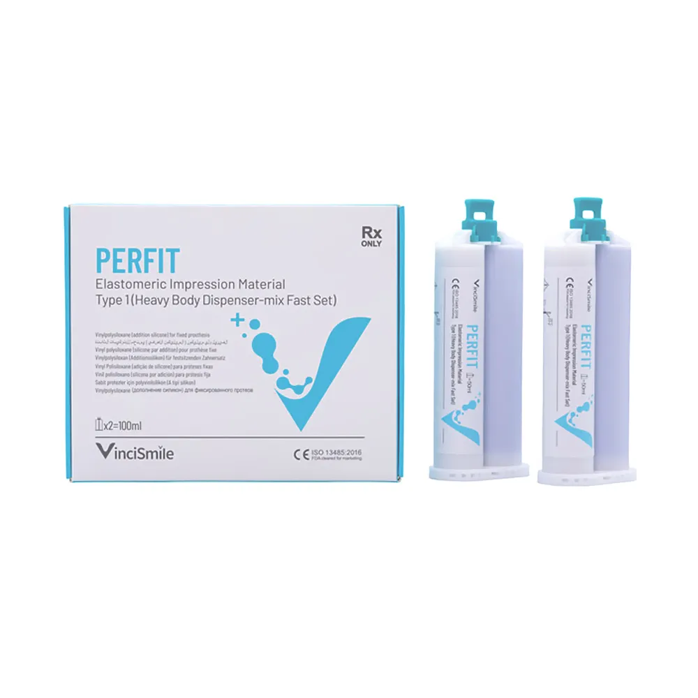 Перфит Хэви Боди (PERFIT Heavy Body), слепочный материал, катр.50мл+50мл, VinciSmile
