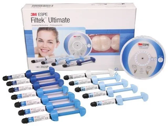 Филтек Ультимэйт (Filtek Ultimate), Профессиональный набор, 4гx12шт, 3920Р, 3M