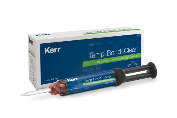 Темп-бонд Клир (TempBond Clear), цемент, 1шпр.х 6гр, 33351, KERR